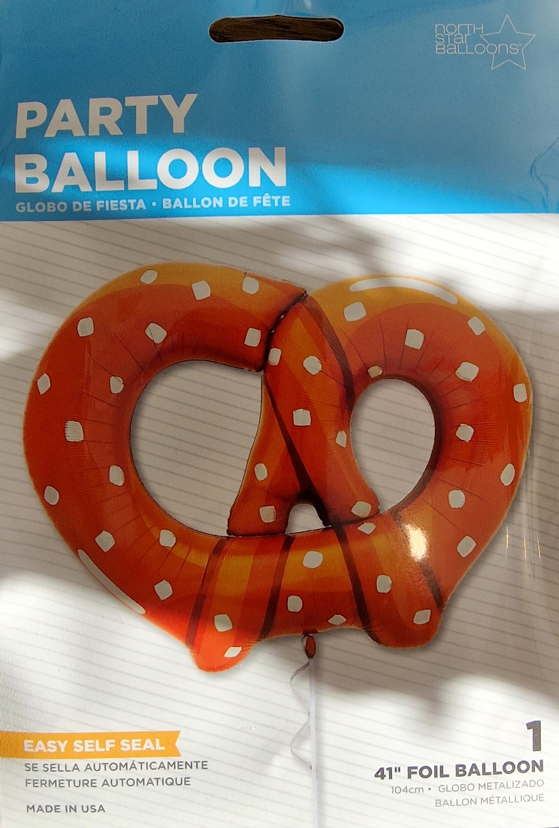 Folienballon XXL Brezel Oktoberfest