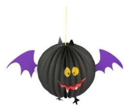 HALLOWEEN LAMPIONS FLEDERMAUS