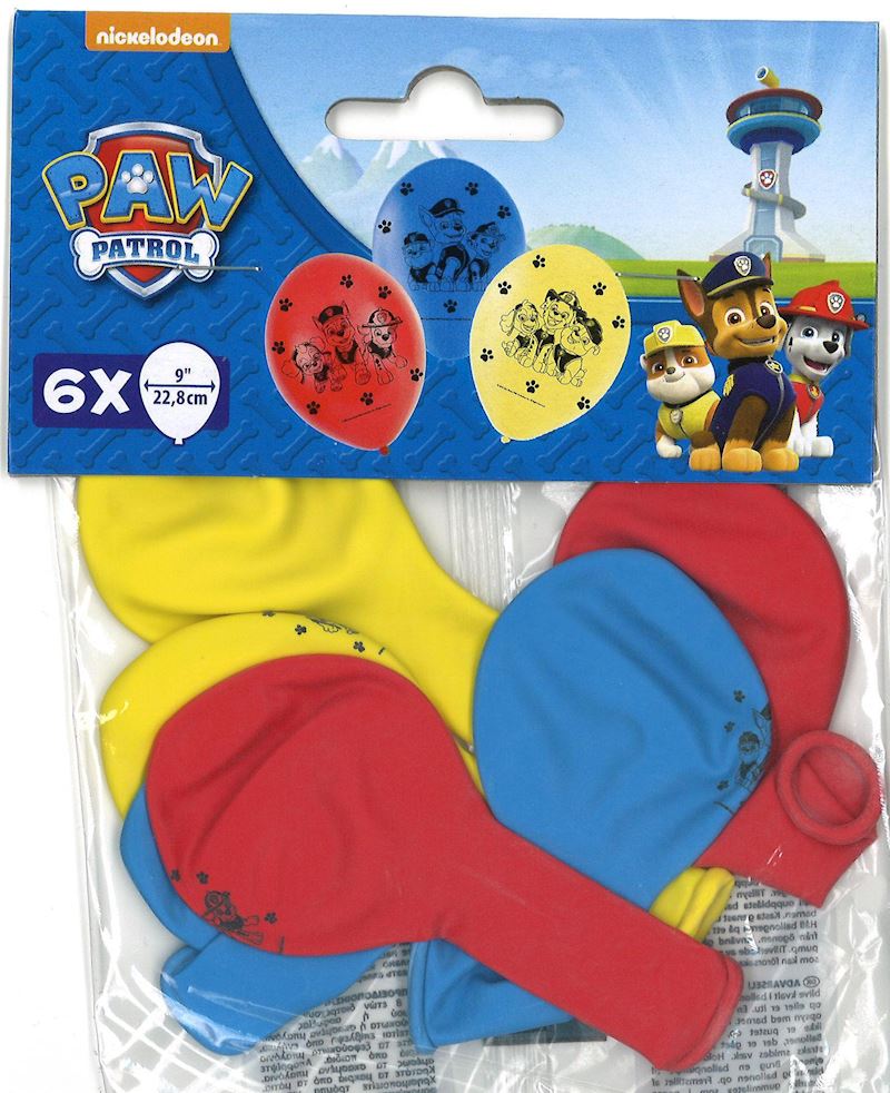 GUMMIBALLONE PAW PATROL