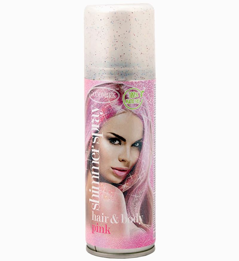 Haarspray pink Schimmer