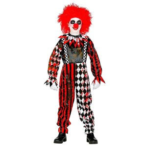 Killer Clown Overall mit Kragen