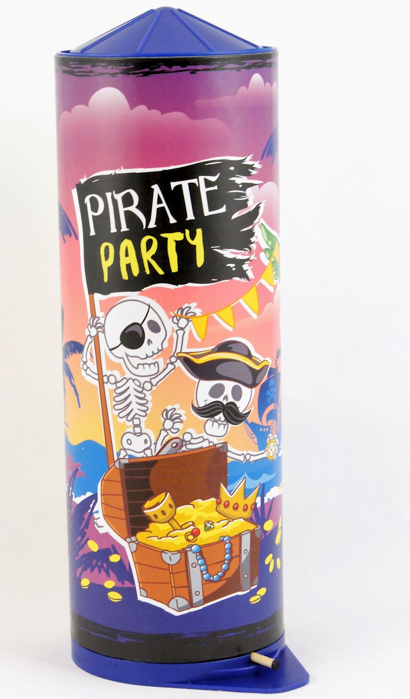 Tischbombe 22cm Piraten Party