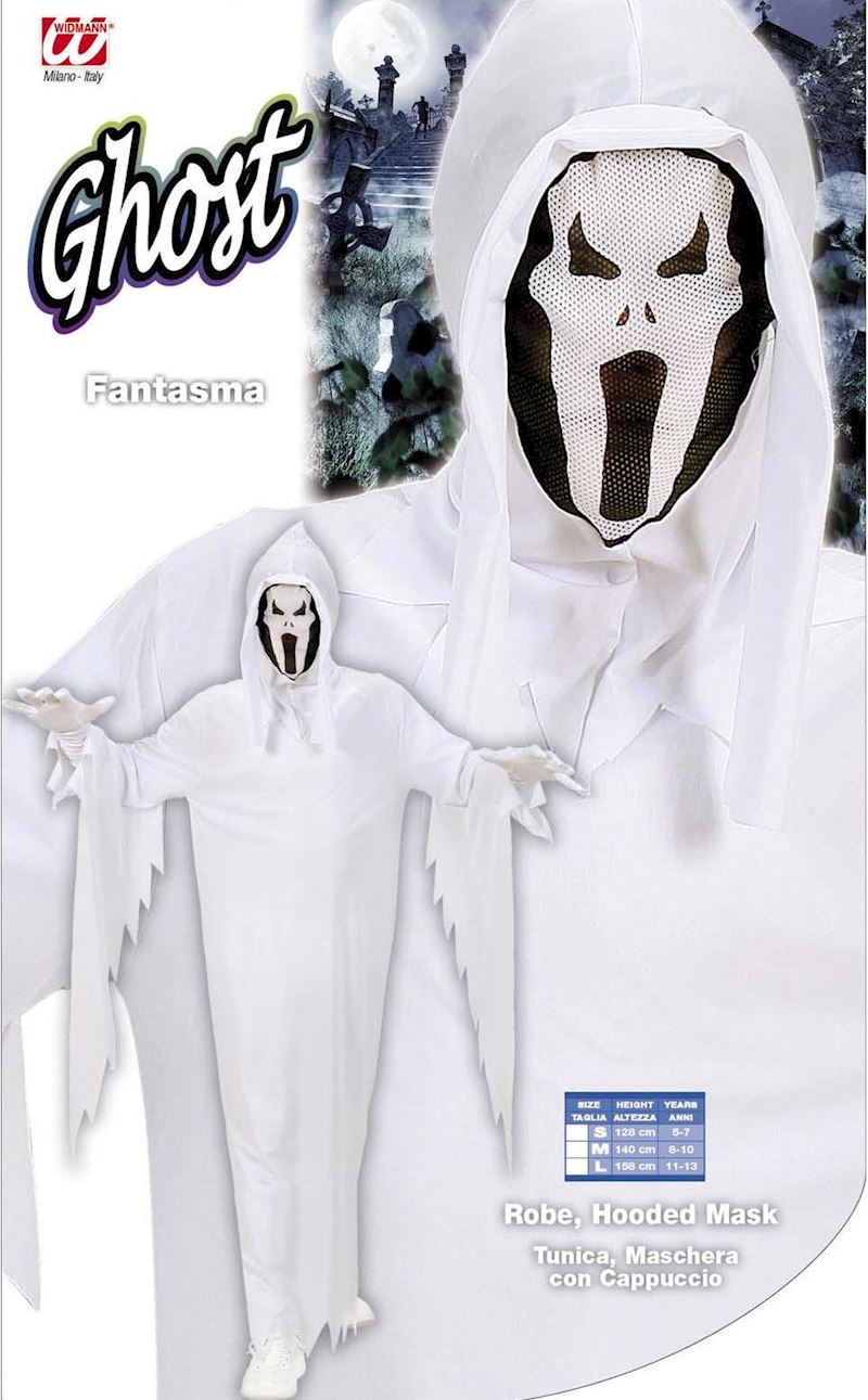 Kostüm Geist mit Maske