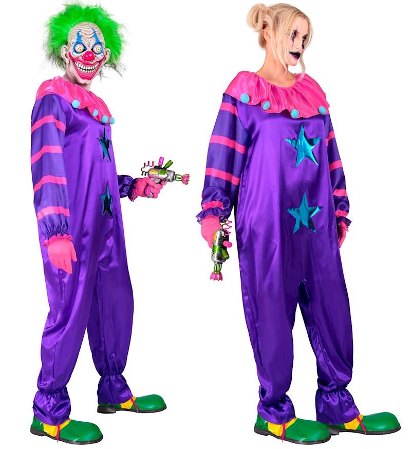Kostüm Weltraum Horror Clown Overall