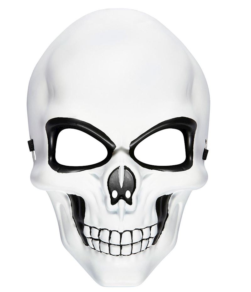 Gesichtsmaske Totenkopf Hartplastik