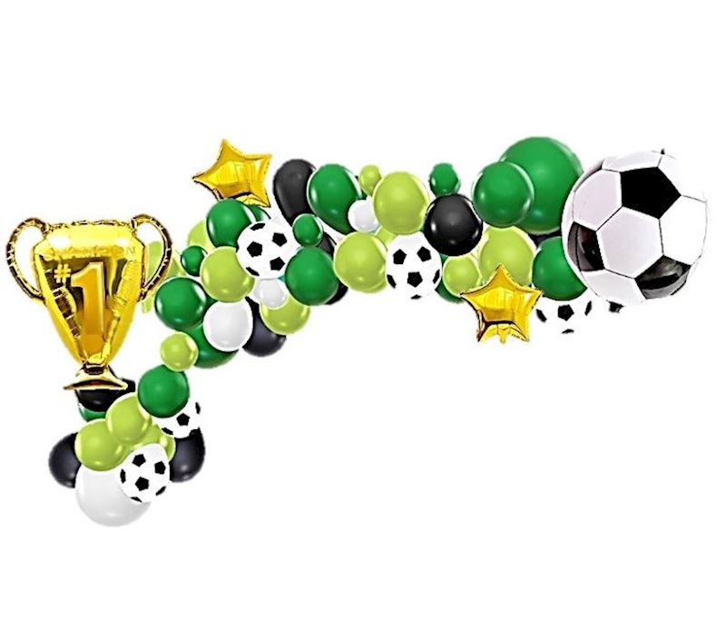 BALLONGIRLANDE FUSSBALL