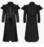 Herren Retro Gothic Steampunk Jacke